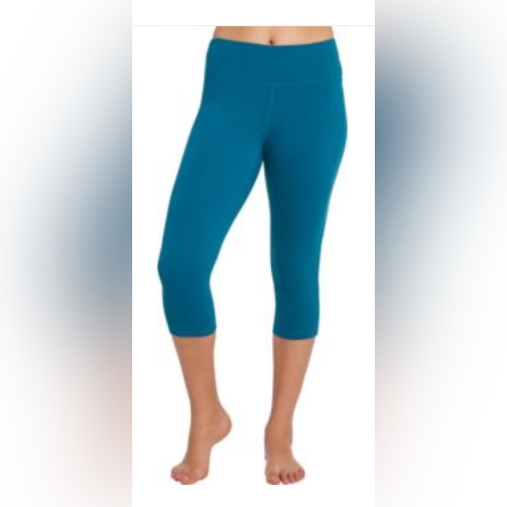 Calia Teal Cropped Leggings